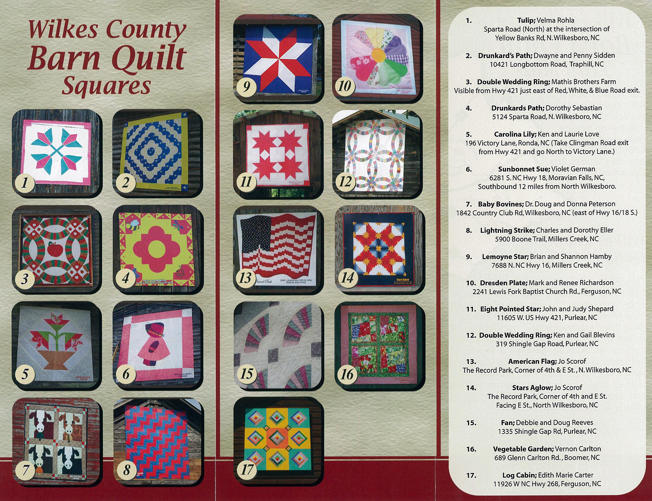 Barn Quilt Brochure Inside