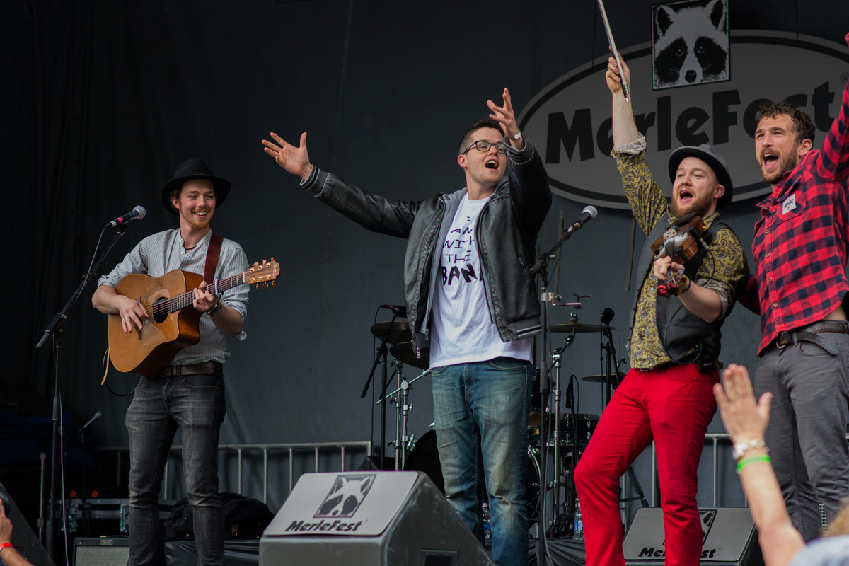 MerleFest 2016 - We Banjo 3 with Scythian