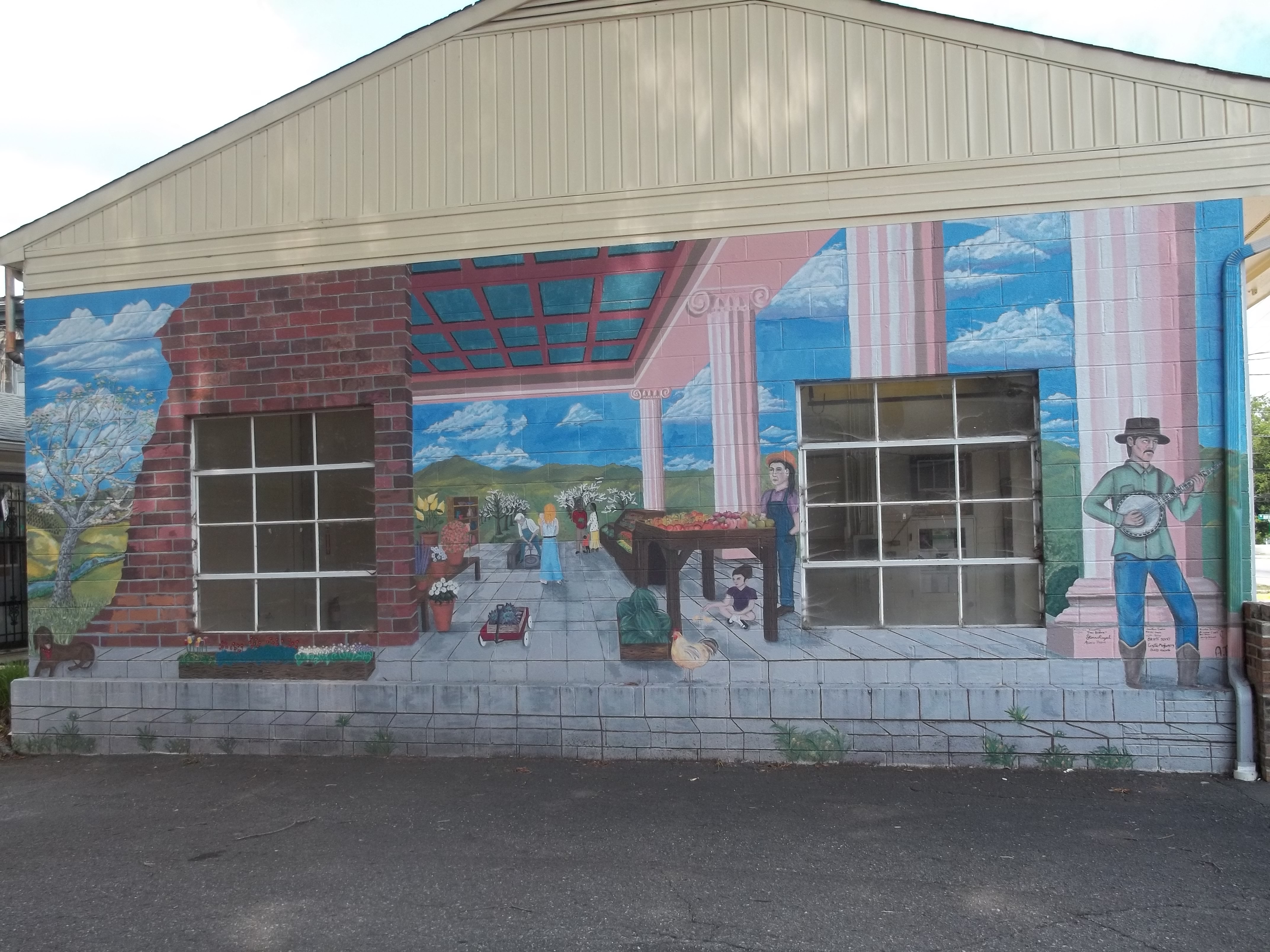 Mural Downtown Wilkesboro