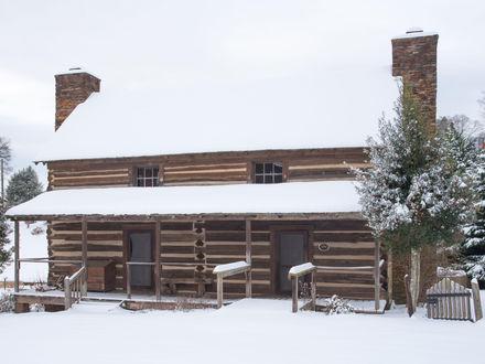 Cabin in the Snow