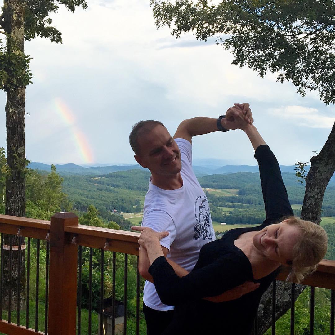 Ballroom Dancing with Mountain View and Rainbow