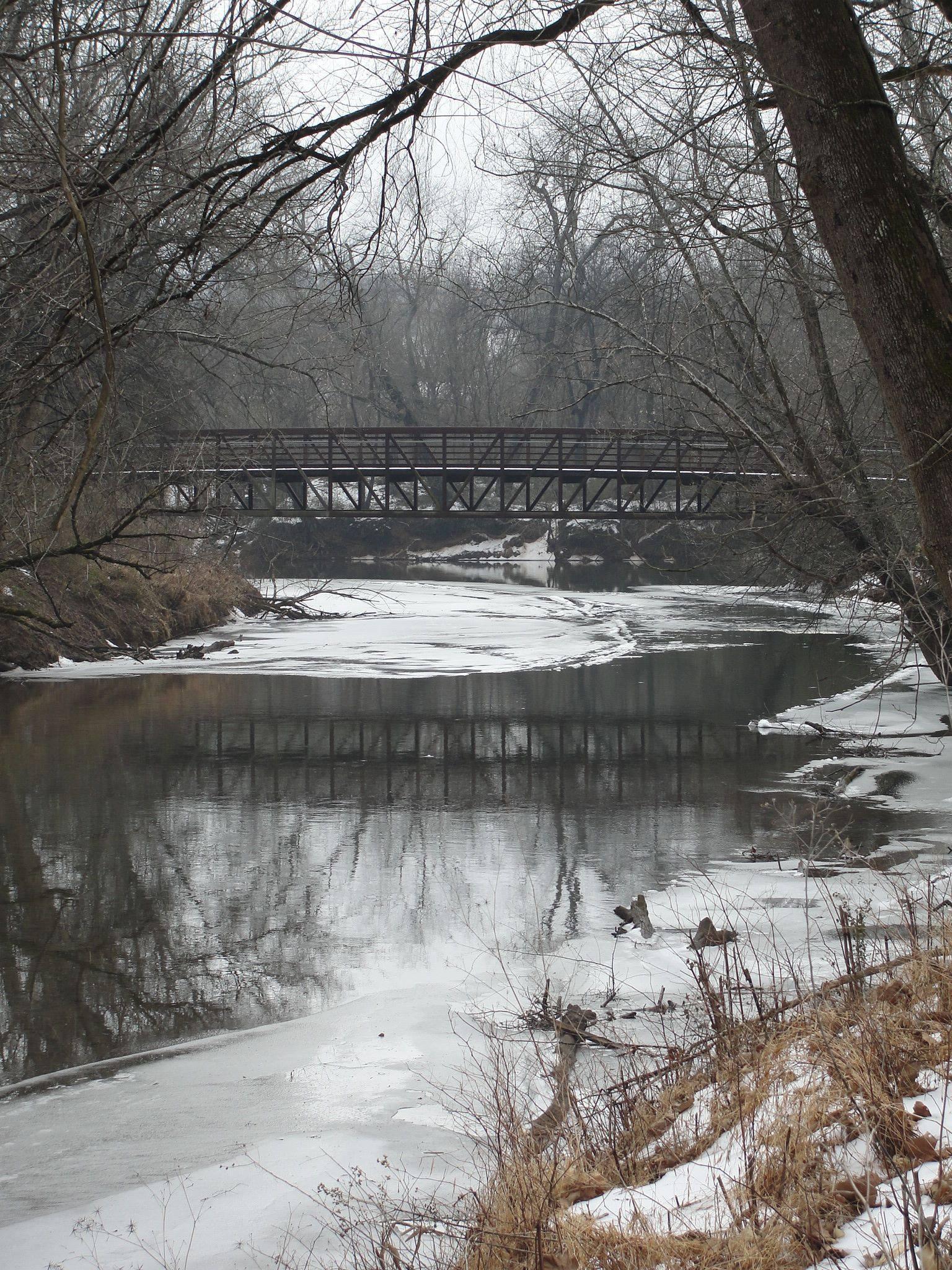 Yadkin River Greenway-winter