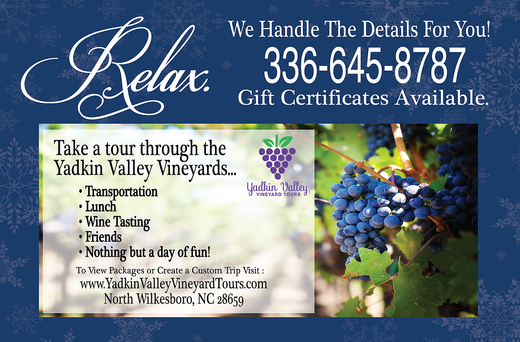 Yadkin Valley Vineyard Tours