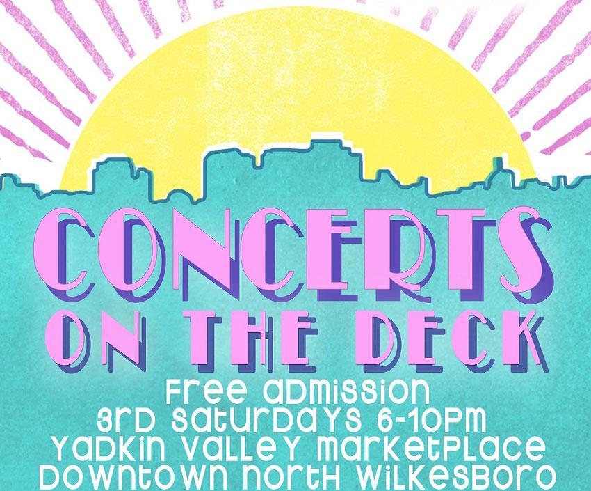 Concerts on the Deck 2017