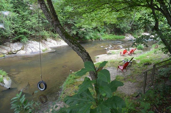 Roaring River VIneyards Tire Swing