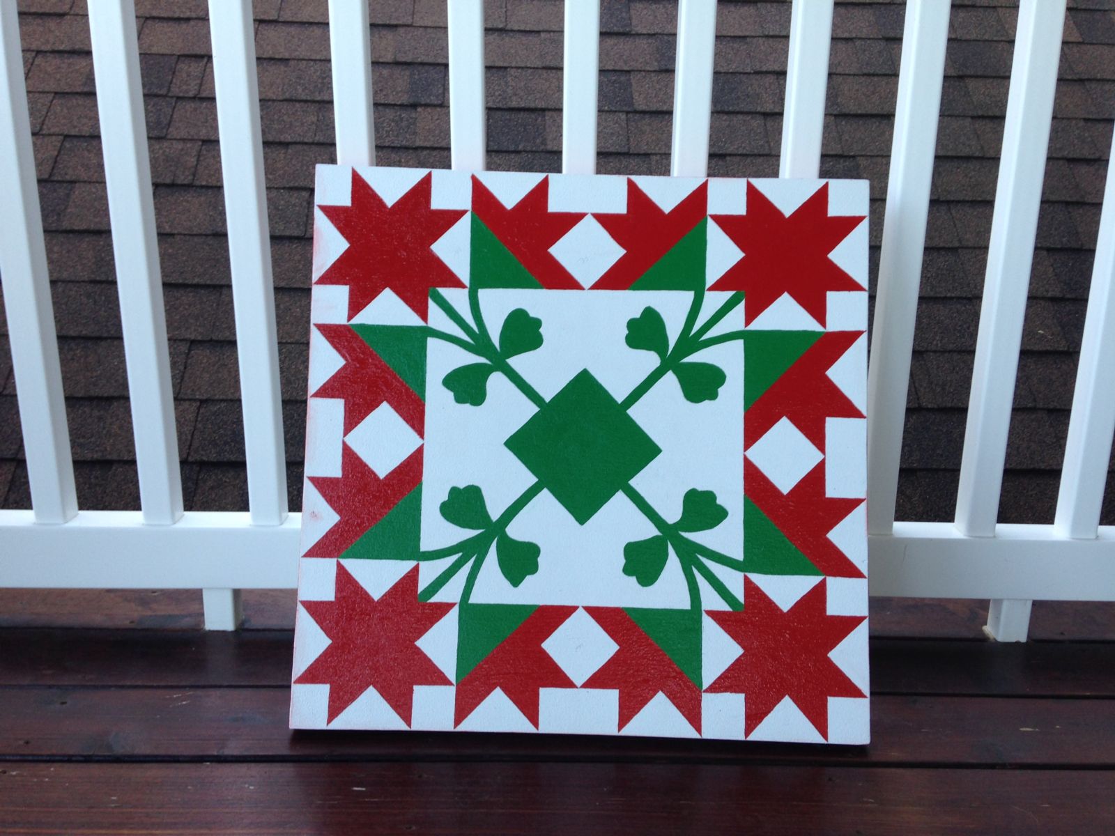 Traditional Barn Quilt by Denise Kent