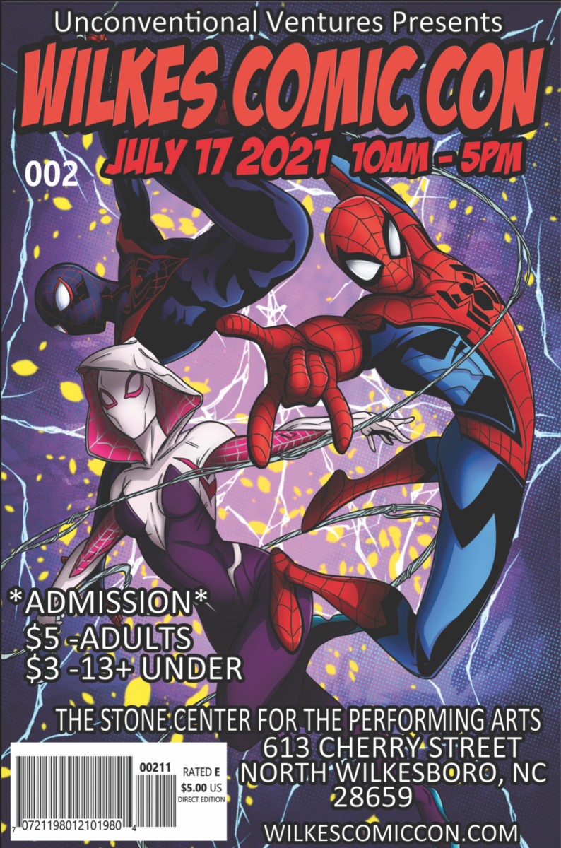 Wilkes Comic Con 2021 Flyer