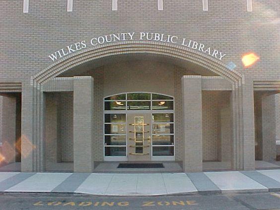 Wilkes Co Public Library Doors